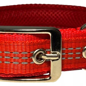 Mocna Obroża Odblaskowa Z Podszyciem 40-50 CM/25MM - 1 zdjęcie