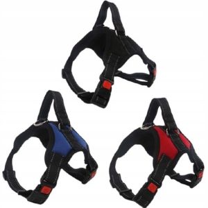 Mocne Szelki odblaskowe z rączką Dla Psa S 44-55cm - 1 zdjęcie