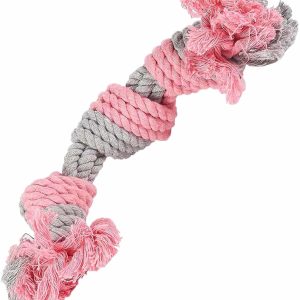 Mocny Sznur Dla Psa 23 CM Różne Kolory Gryzak Psów - 1 zdjęcie
