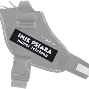 Nakładka Odblaskowa Imię Psa 11x3 Szelki Julius K9 - 1 zdjęcie