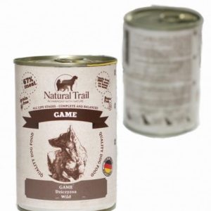 Natural Trail NATURAL TRAIL GAME 400g karma w puszce dla psów dziczyzna - 1 zdjęcie