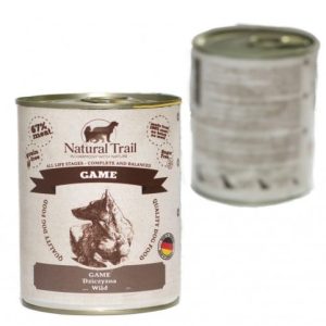 Natural Trail NATURAL TRAIL GAME 800g karma w puszce dla psów dziczyzna - 1 zdjęcie