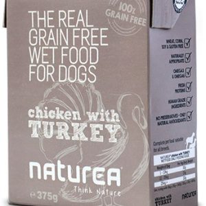 Naturea Grain Free kurczak z indykiem 375g PNAT010_PAK12 - 1 zdjęcie