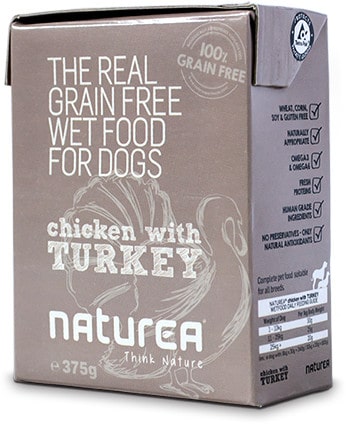 Naturea Grain Free kurczak z indykiem 375g PNAT010_PAK12 - 1 zdjęcie