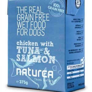 Naturea Grain Free kurczak z tuńczykiem i łososiem 375g PNAT011_PAK12 - 1 zdjęcie