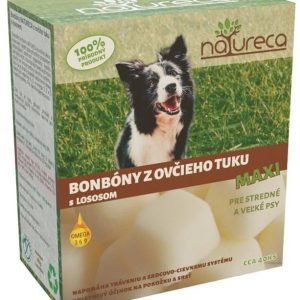 NATURECA cukierki z owczy tłuszcz z łososiem MAXI - 1 zdjęcie