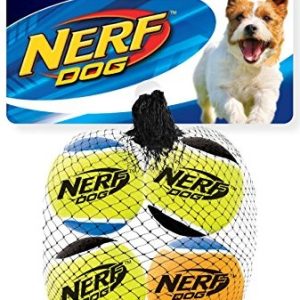 Nerf Dog Squeak tenisa stołowego piłki: 4,5 cm - 1 zdjęcie
