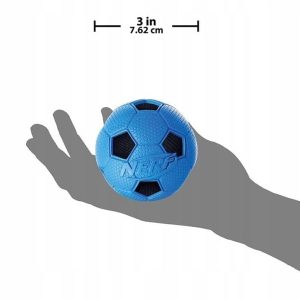 Nerf Piłka piszcząca M, zielona/niebieska - 1 zdjęcie
