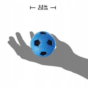 Nerf Piłka piszcząca S, czerwona/niebieska - 1 zdjęcie
