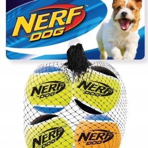 Nerf Zestaw piszczących piłek tenisowych Mini, 4,5 - 1 zdjęcie