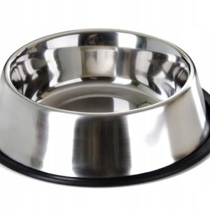 Nierdzewna miska dla psa śr. 17 cm - 1 zdjęcie