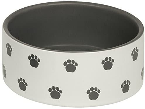 Nobby 73611 miska ceramiczna  PATA Crme dla psów, średnica 15 x 6 cm, szary - 1 zdjęcie