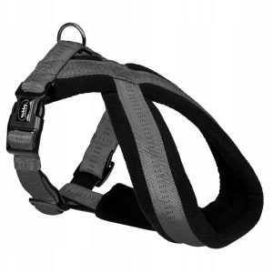 Nobby 80514-74 Komfort Geschirr "Soft Grip", Dunkelgrau - 1 zdjęcie