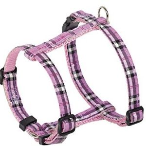 Nobby naczynia dla psów Tartan, klatki piersiowej 20 35 cm, szerokość 10 MM, liliowy - 1 zdjęcie