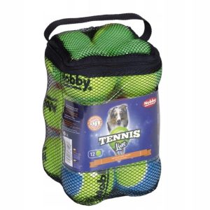Nobby Piłka tenisowa 6,5 cm 1sztuka - 1 zdjęcie