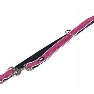 Nobby smycz Cayo M/L przepinana 200cm różowa - 1 zdjęcie