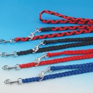Nobby smycz dla psów, pleciona, długość: 200 cm, 16 mm, niebieski - 1 zdjęcie