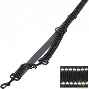 Nobby Smycz Reflect 10Mm/200Cm Czarna 74789-05 - 1 zdjęcie