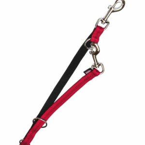 Nobby Smycz regulowana Soft Grip czerwona 10mm/200cm PNOB040 - 1 zdjęcie