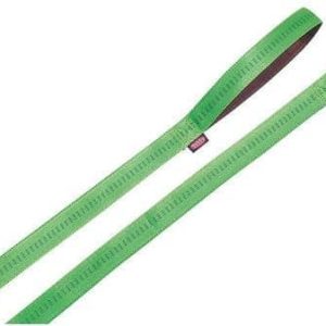 Nobby Smycz Soft Grip 120 cm : Kolor - zielono-czekoladowy, Rozmiar - L-XL-25mm/długość 120cm 78516-84 - 1 zdjęcie