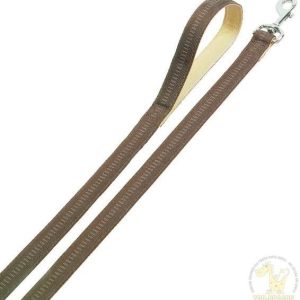 Nobby Smycz Soft Grip 120Cm 20Mm - Brązowa 78515-23 - 1 zdjęcie