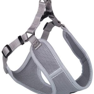 Nobby Szelki Nobby Mesh Reflect : Kolor - Szary, Rozmiar - S 10mm, 41-46cm, 42cm 80625-81 - 1 zdjęcie