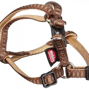 Nobby Szelki Soft Grip brązowe 15mm/40-56cm PNOB054 - 1 zdjęcie