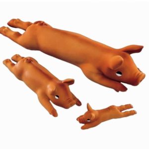Nobby Świnka lateksowa leżąca piszcząca 13cm nr kat. 79464 - 1 zdjęcie