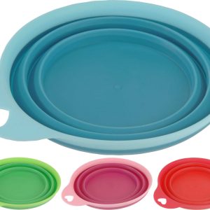 NoName Silikonowa miska podróżna 15,5 cm - 1 zdjęcie