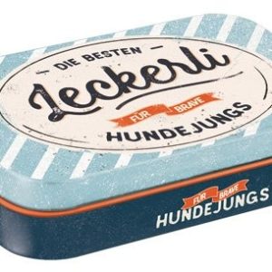 Nostalgic-Art 82108 Łapa Przysmak tabliczka  hundejungs,-TIN - 1 zdjęcie