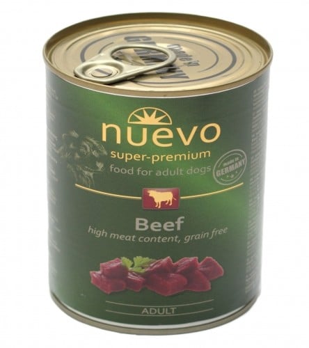 Nuevo BEEF 800g Adult Dog karma w puszce dla psa wołowina Super-Premium - 1 zdjęcie