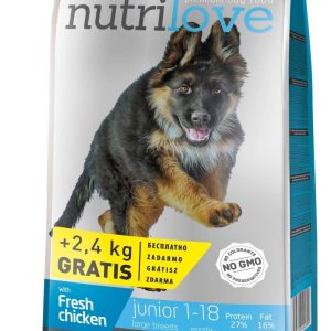 Nutrilove Dog Junior Large Fresh Chicken 14,4 kg - 1 zdjęcie