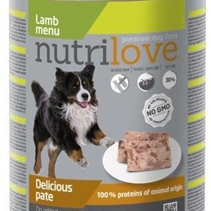 NUTRILOVE Nutrilove Pate danie z jagnięciny 800g PNTL004_PAK12 - 1 zdjęcie