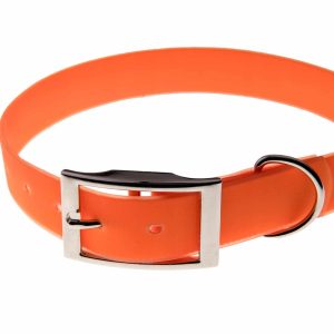 Obroża 25mm wodoodporna S/m Biothane Grawer neon - 1 zdjęcie