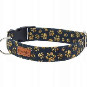 Obroża dla małych psów szer.1,5 cm obwód 22-28cm - 1 zdjęcie