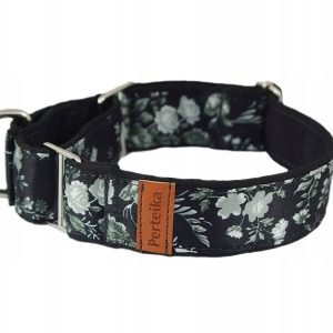 Obroża martingale dla charta szer.4cm obw 23-33cm - 1 zdjęcie