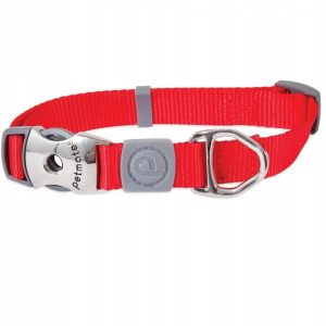 Obroża Signature Collar Red Medium Dla Psów - 1 zdjęcie