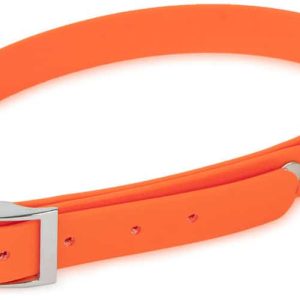 Obroża TETRAO Biothane pomarańczowa 55 cm - 1 zdjęcie
