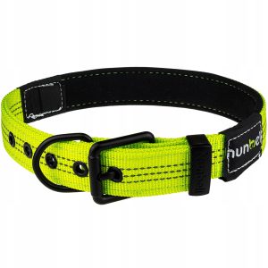 Odblaskowa Parciana Obroża dla psa S 24-35 cm - 1 zdjęcie