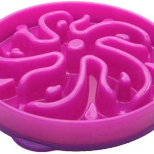 Outward Hound Fun Feeder Slo Bowl Miska spowalniająca jedzenie 29cm kolor fioletowy - 1 zdjęcie