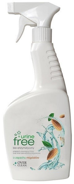 Over Clean Preparat Urine Free usuwający mocz i zabrudzenia organiczne : Pojemność - 700 ml, Zapach - Migdał NN-MOC-D700-002 - 1 zdjęcie