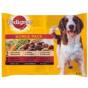 Pedigree Adult Bonus Pack Saszetki 4X100G - 1 zdjęcie
