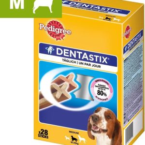 Pedigree Dentastix- Przysmak Dentystyczny Dla Psów Średnich Ras, 4 X 180G (28 Szt), - 1 zdjęcie