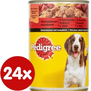 Pedigree karma mokra wołowina w galarecie dla dorosłych psów 24x400 g - 1 zdjęcie