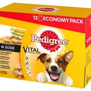 Pedigree Mix smaków 4 x 12x100g DARMOWA DOSTAWA OD 95 ZŁ! - 1 zdjęcie