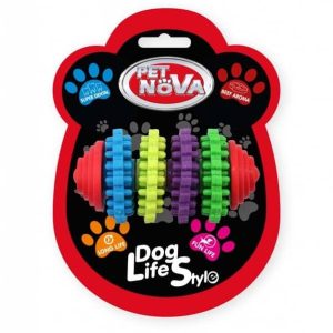 PET NOVA Pet Nova Gryzak dentystyczny DentToy z miętą [rozmiar S] 8cm PPTN014 - 1 zdjęcie