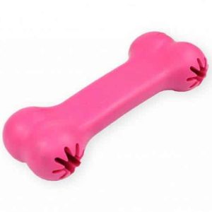 PET NOVA Pet Nova Kość na przysmaki SnackBone o aromacie wołowiny różowa 11cm PPTN029 - 1 zdjęcie