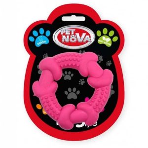 PET NOVA Pet Nova Ringo maxi SpecialRing z miętą różowe 10,5cm PPTN034 - 1 zdjęcie