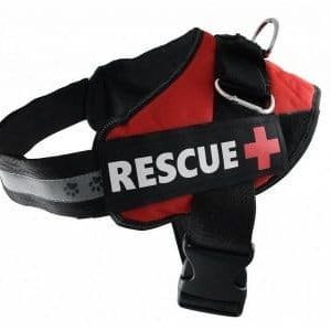 PET NOVA PET NOVA Szelki Rescue czerwone XL 75-105cm - 1 zdjęcie