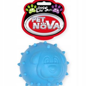 Pet Nova Piłka na przysmaki 6,5cm niebieska mięta - 1 zdjęcie